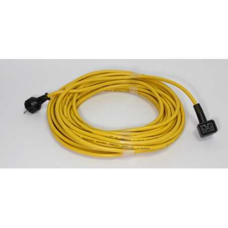 CABLE JAUNE ELECTRIQUE COMPLET 3X1,5 20M POUR AUTOLAVEUSE NUMATIC