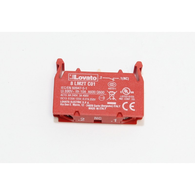 BLOQUE CONTACT POUR ARRET URGENCE IPC CT40/60/100